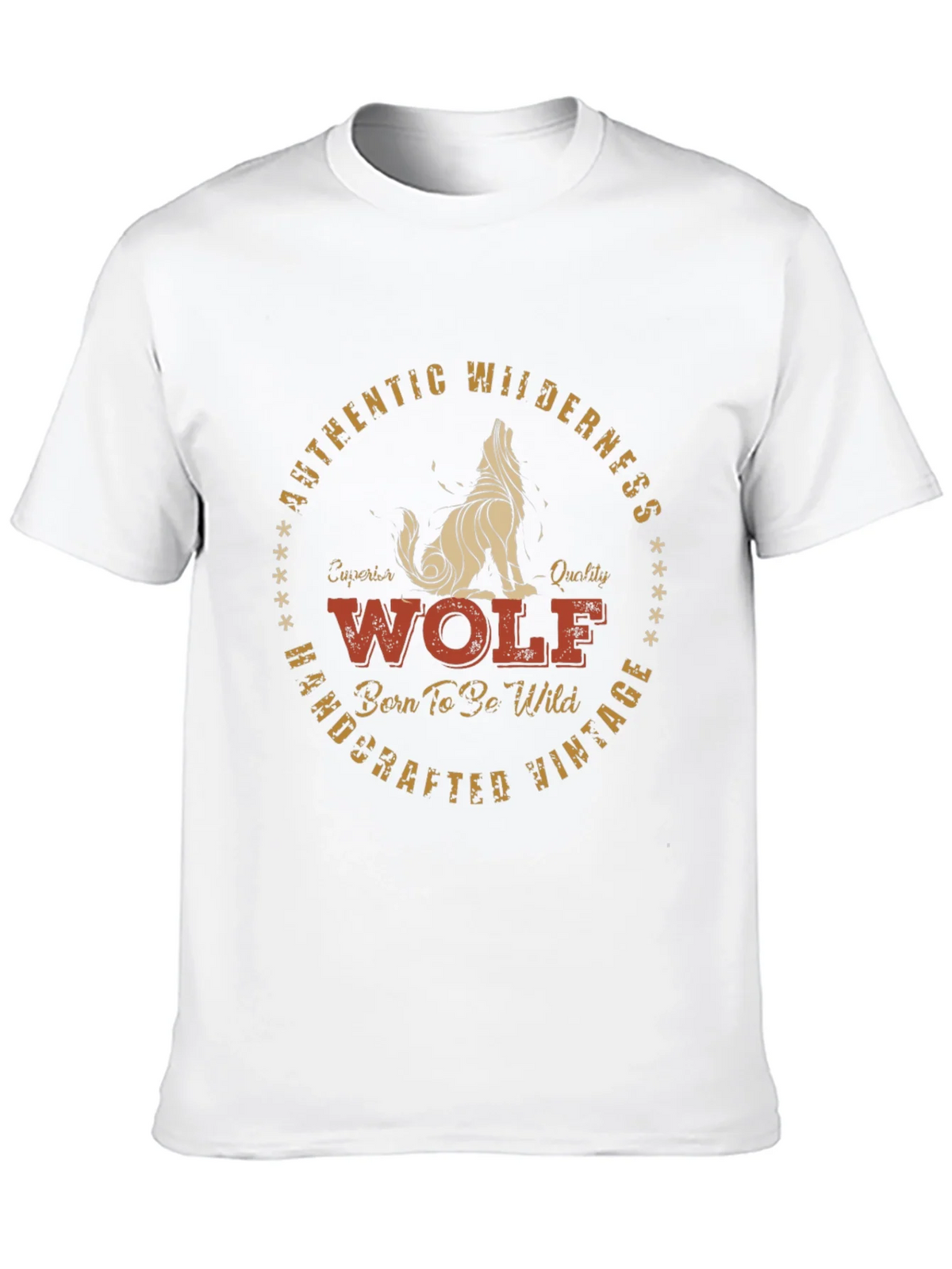 Vintage Wolf Graphic T-Shirt - Authentic Wilderness Design product image 9