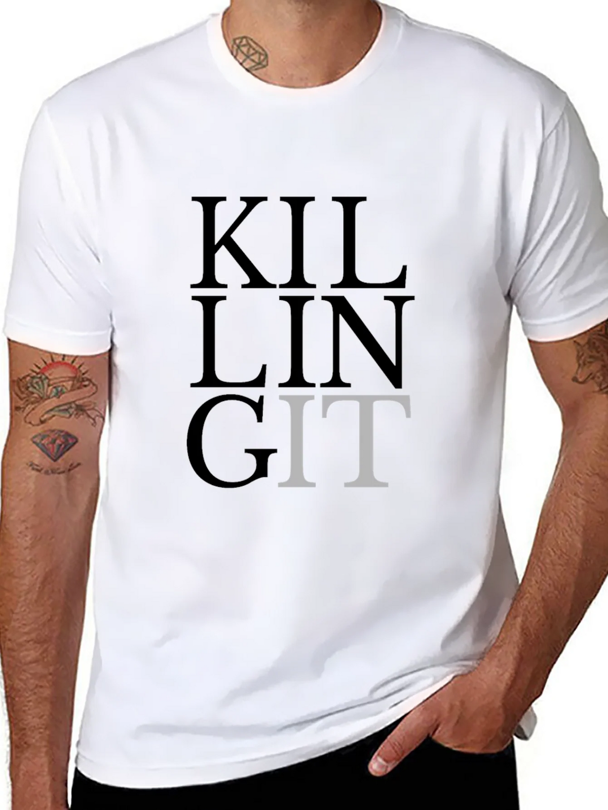 Killing It Funny T-Shirt Sarcastic Graphic Tee product image 7