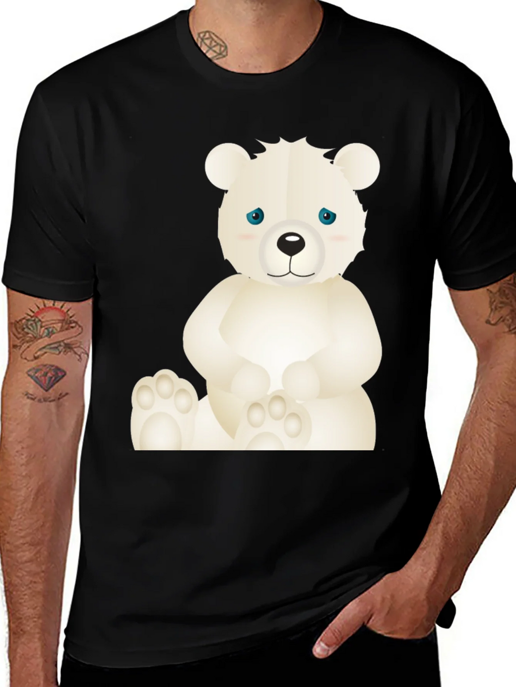 Cute Bear Graphic T-Shirt - Soft Cotton Blend product image 1