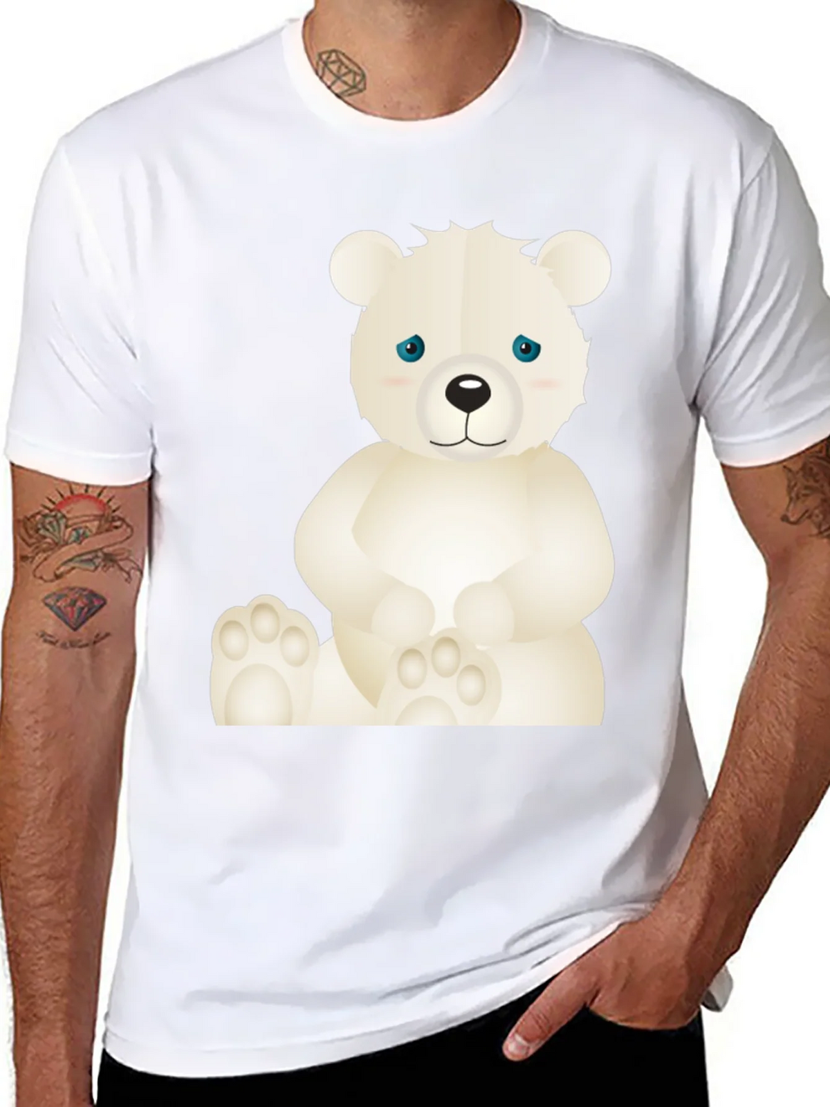 Cute Bear Graphic T-Shirt - Soft Cotton Blend product image 7