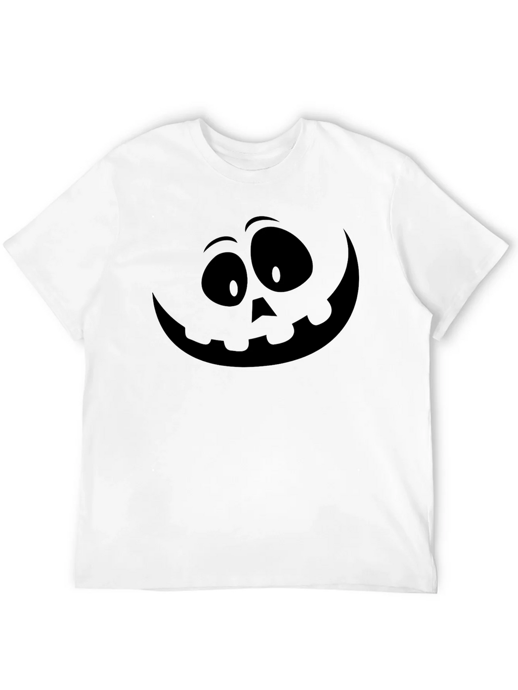 Spooky Smile Black Graphic T-Shirt product image 11