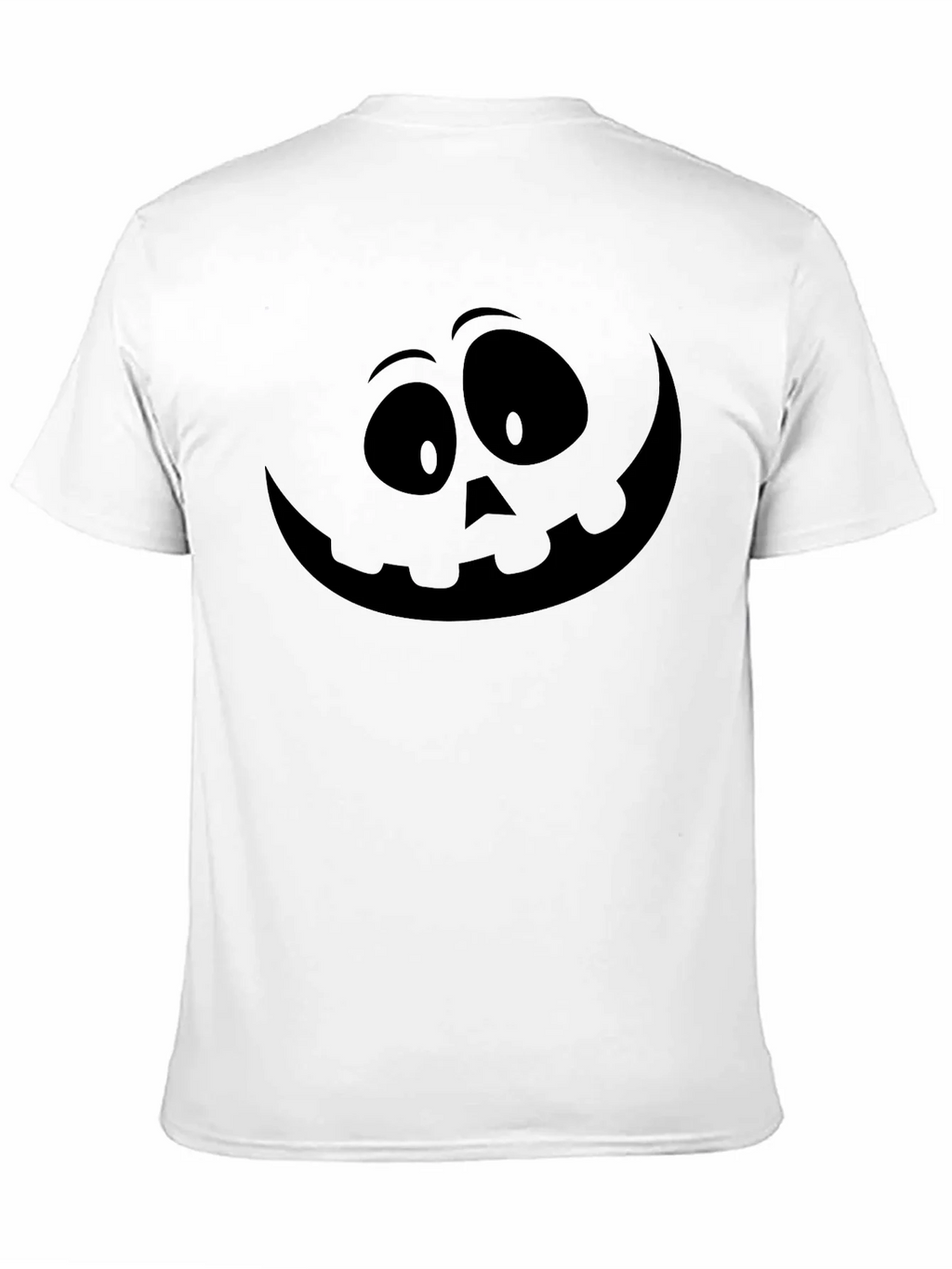Spooky Smile Black Graphic T-Shirt product image 10