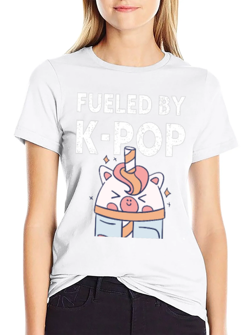 Fueled by K-Pop T-Shirt - Cute Kawaii Style product image 8
