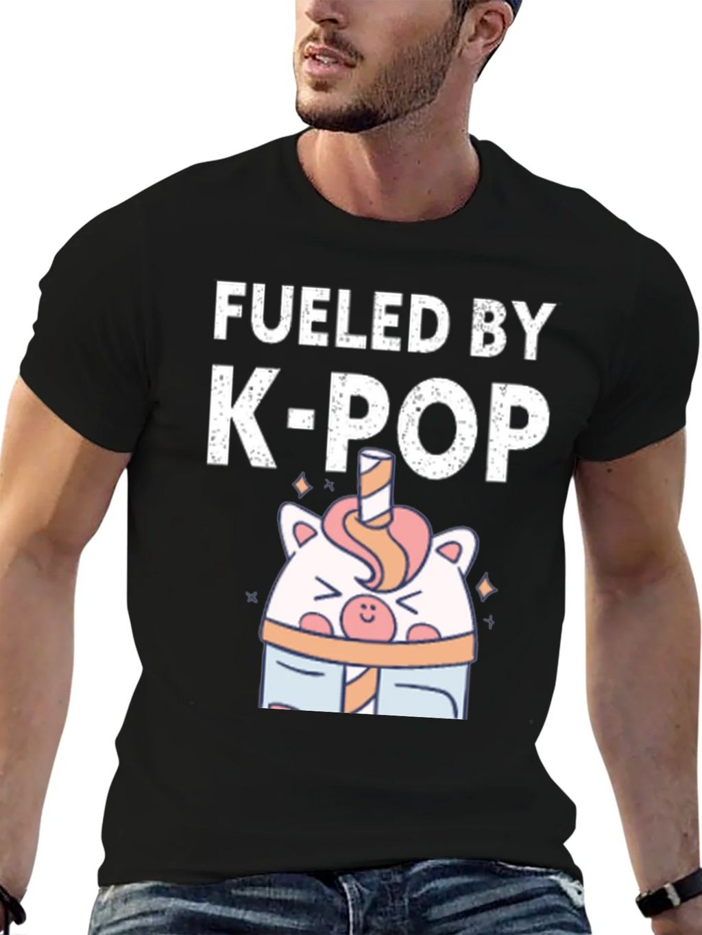 Fueled by K-Pop T-Shirt - Cute Kawaii Style product image 6