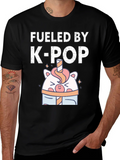 Fueled by K-Pop T-Shirt - Cute Kawaii Style product image 1