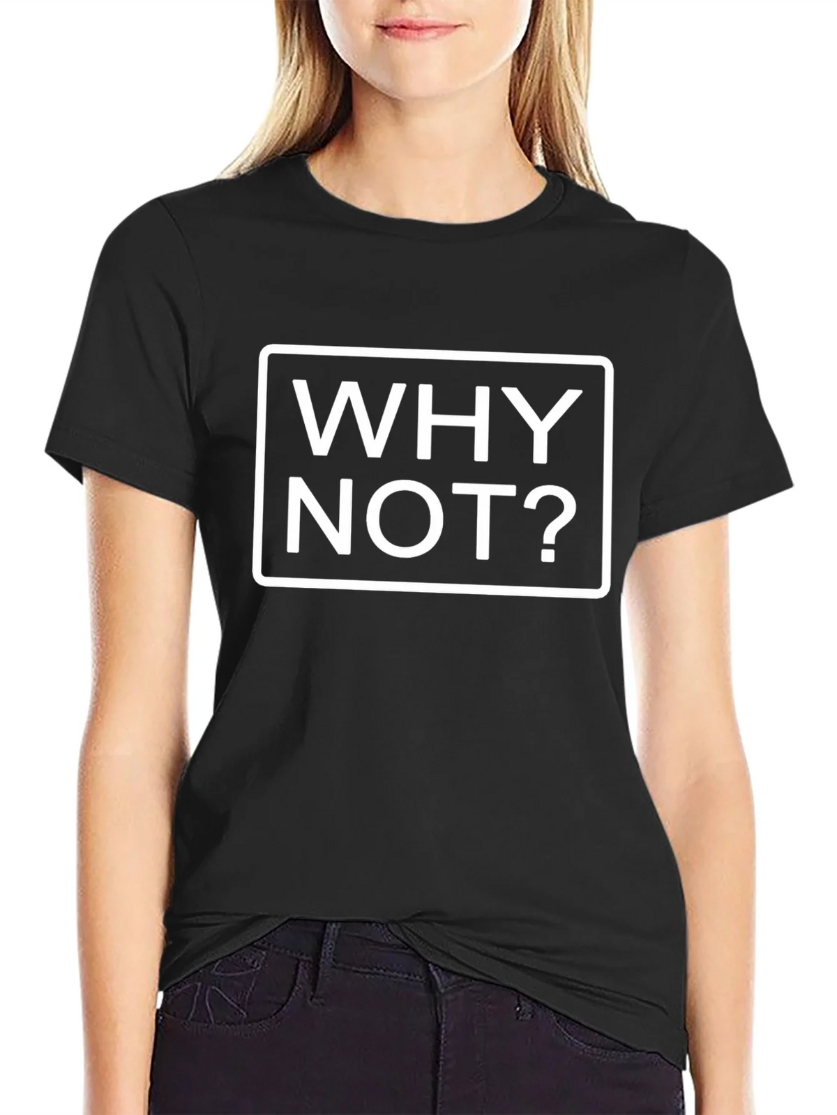 Why Not Graphic Tee - Black product image 2