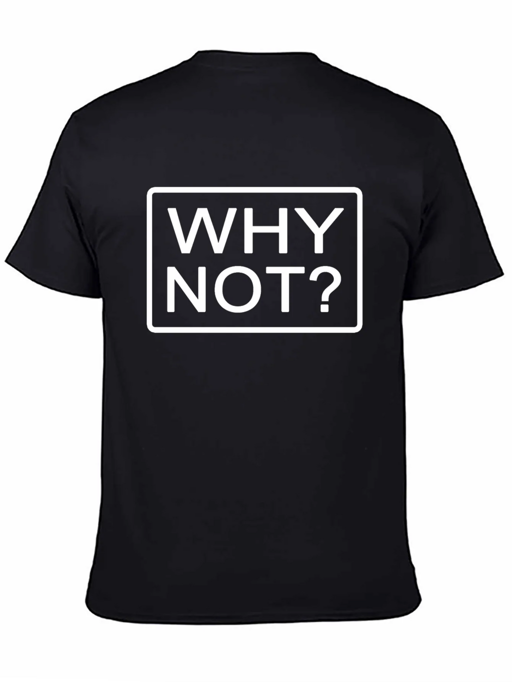 Why Not Graphic Tee - Black product image 4