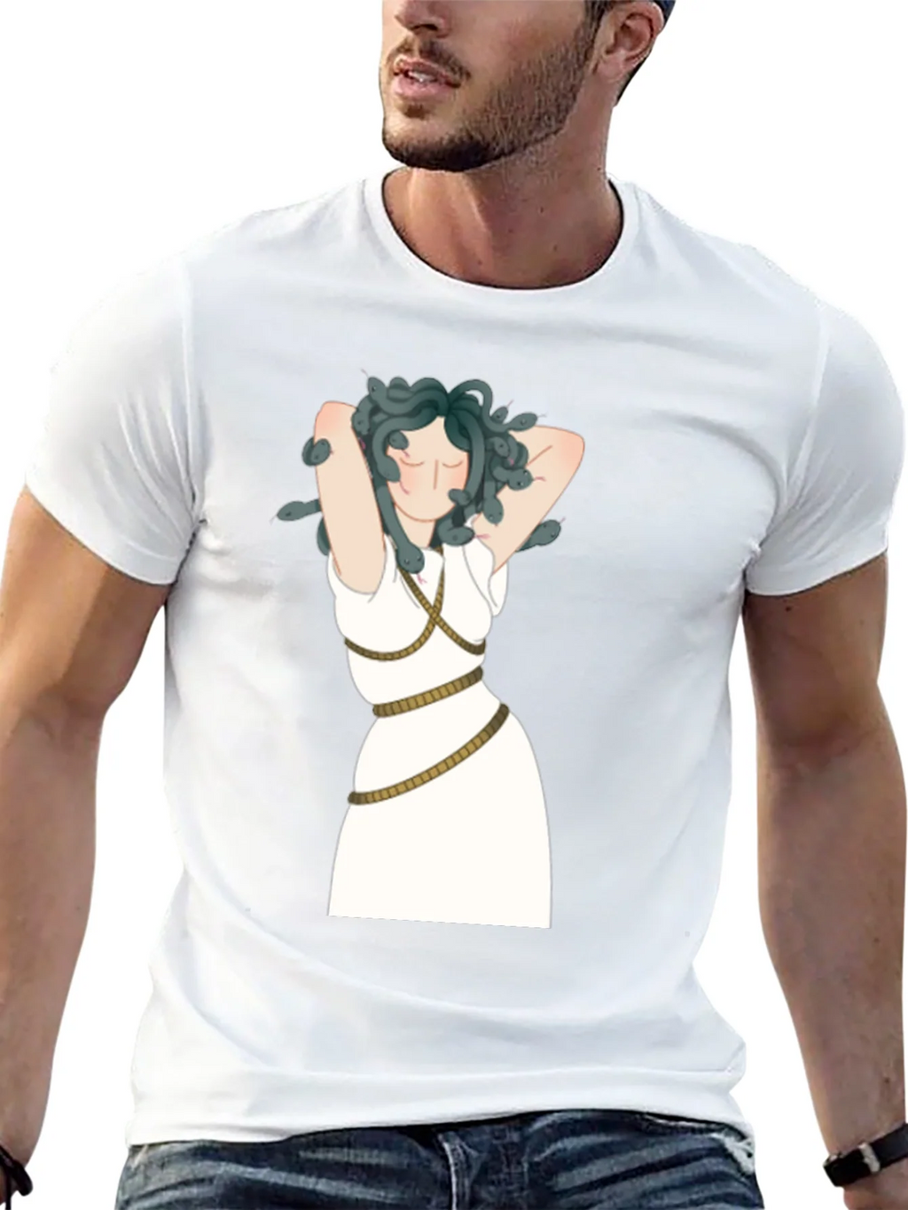 Medusa Graphic T-Shirt - Black product image 12