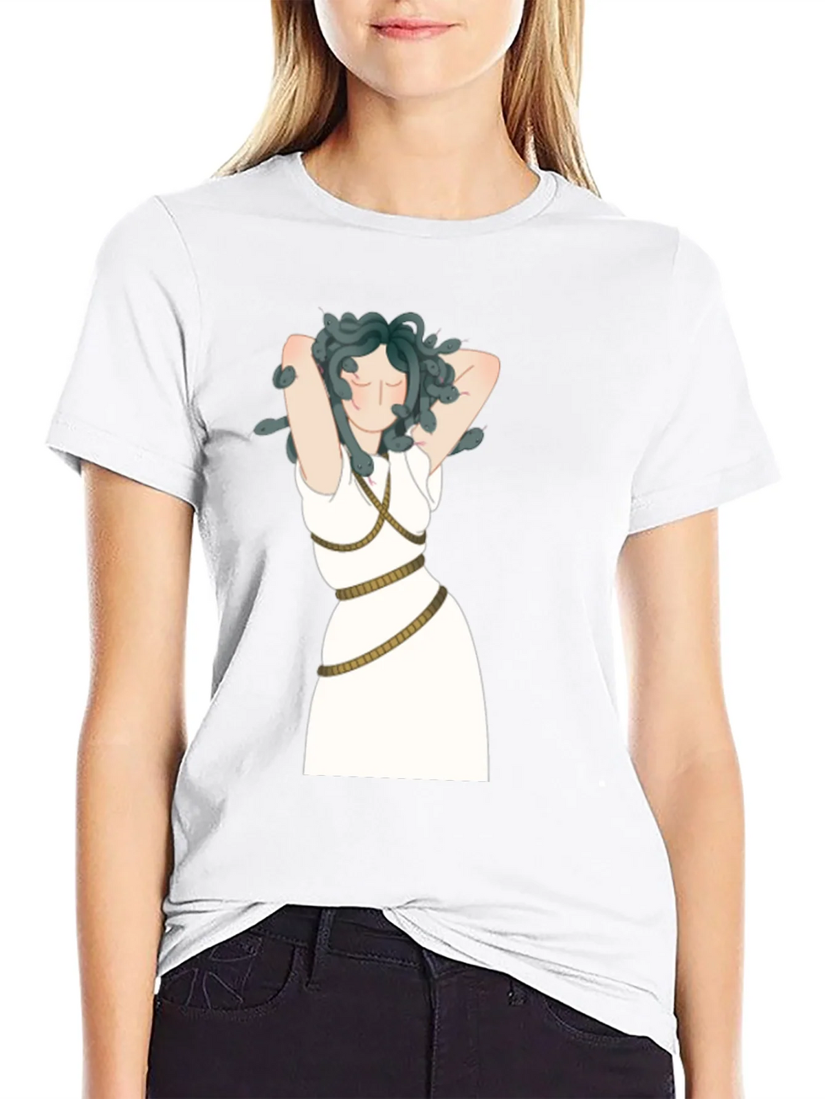 Medusa Graphic T-Shirt - Black product image 8