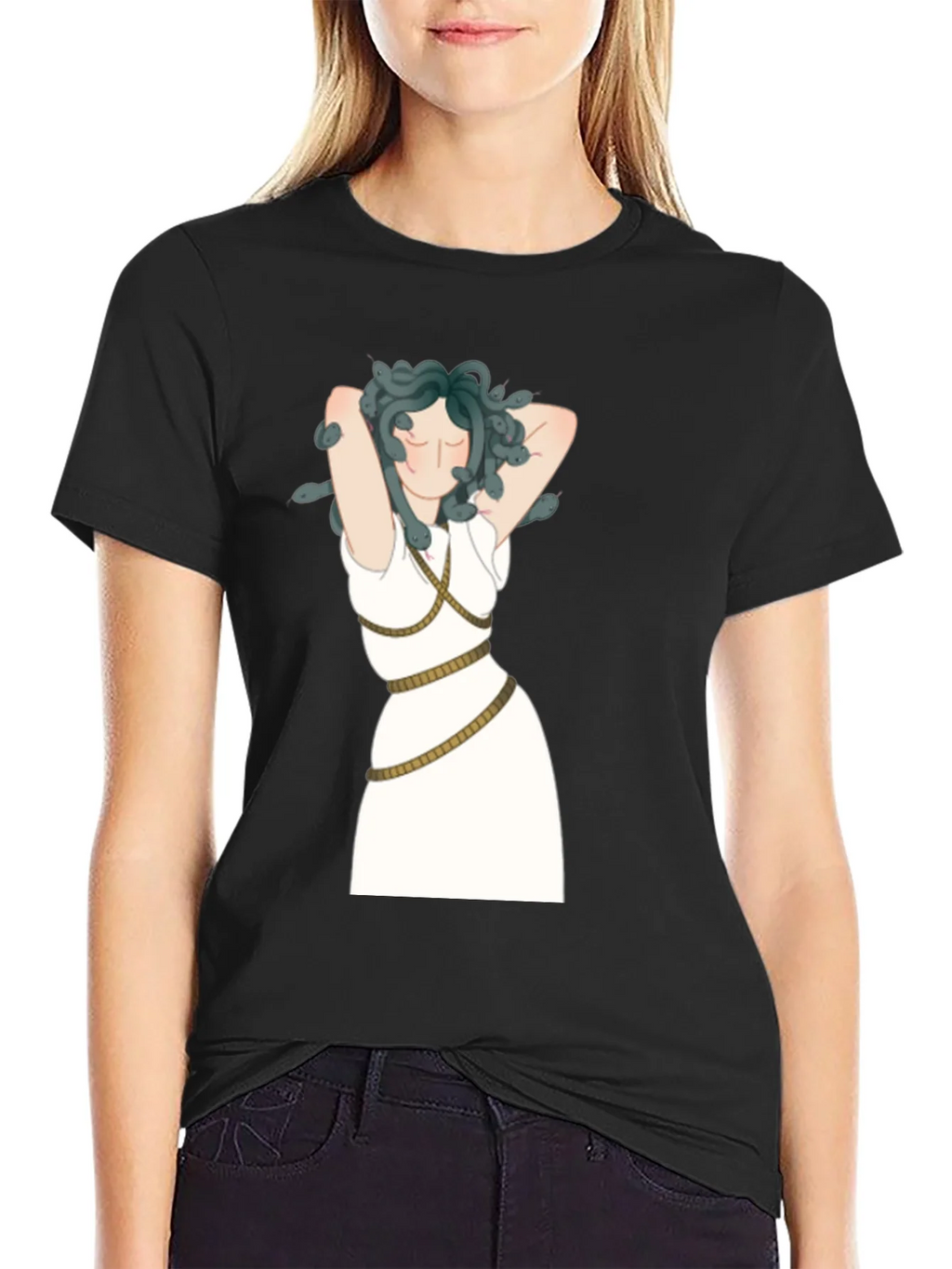 Medusa Graphic T-Shirt - Black product image 2
