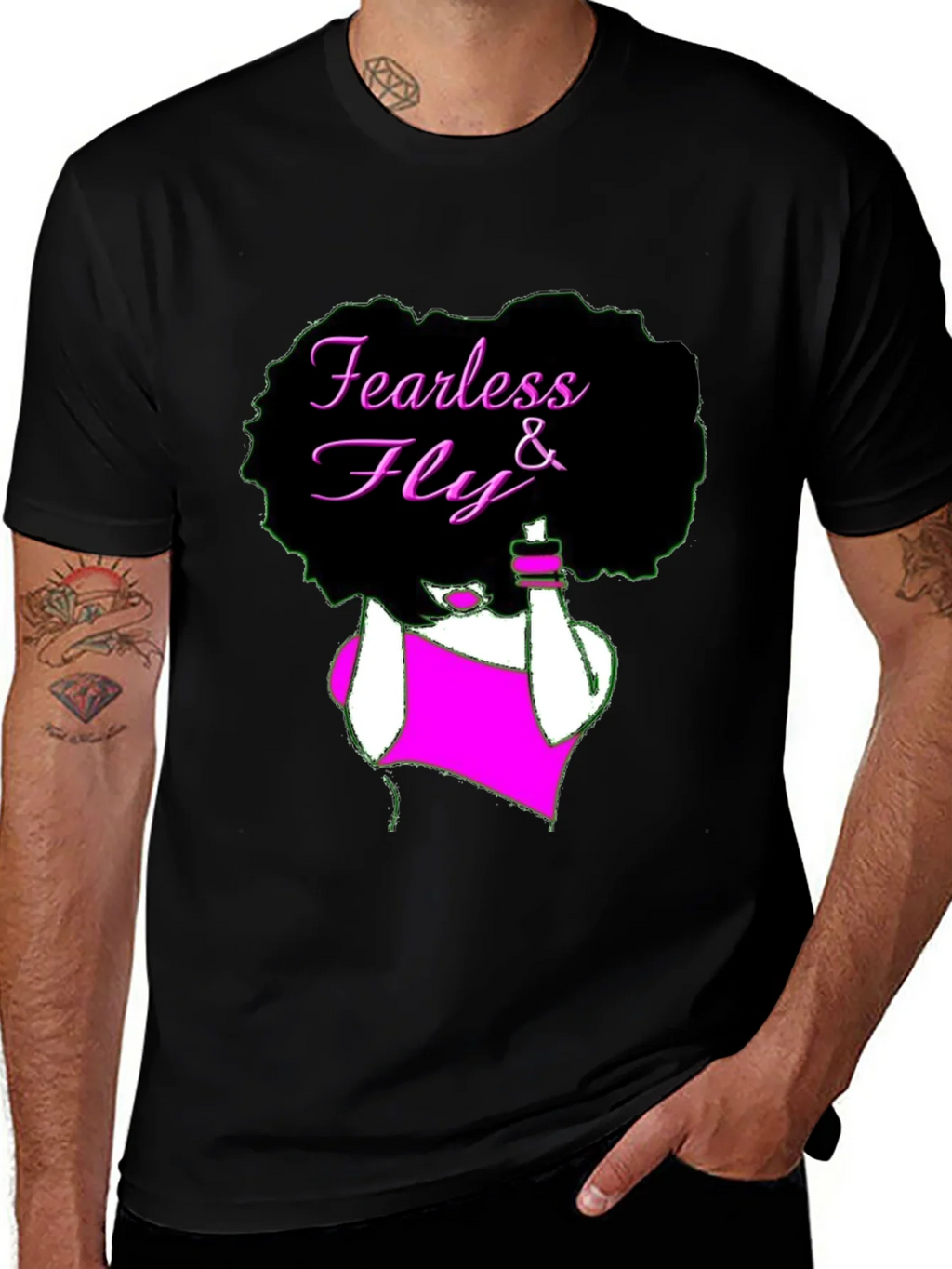Fearless & Fly Graphic T-Shirt - Stylish Comfort product image 1