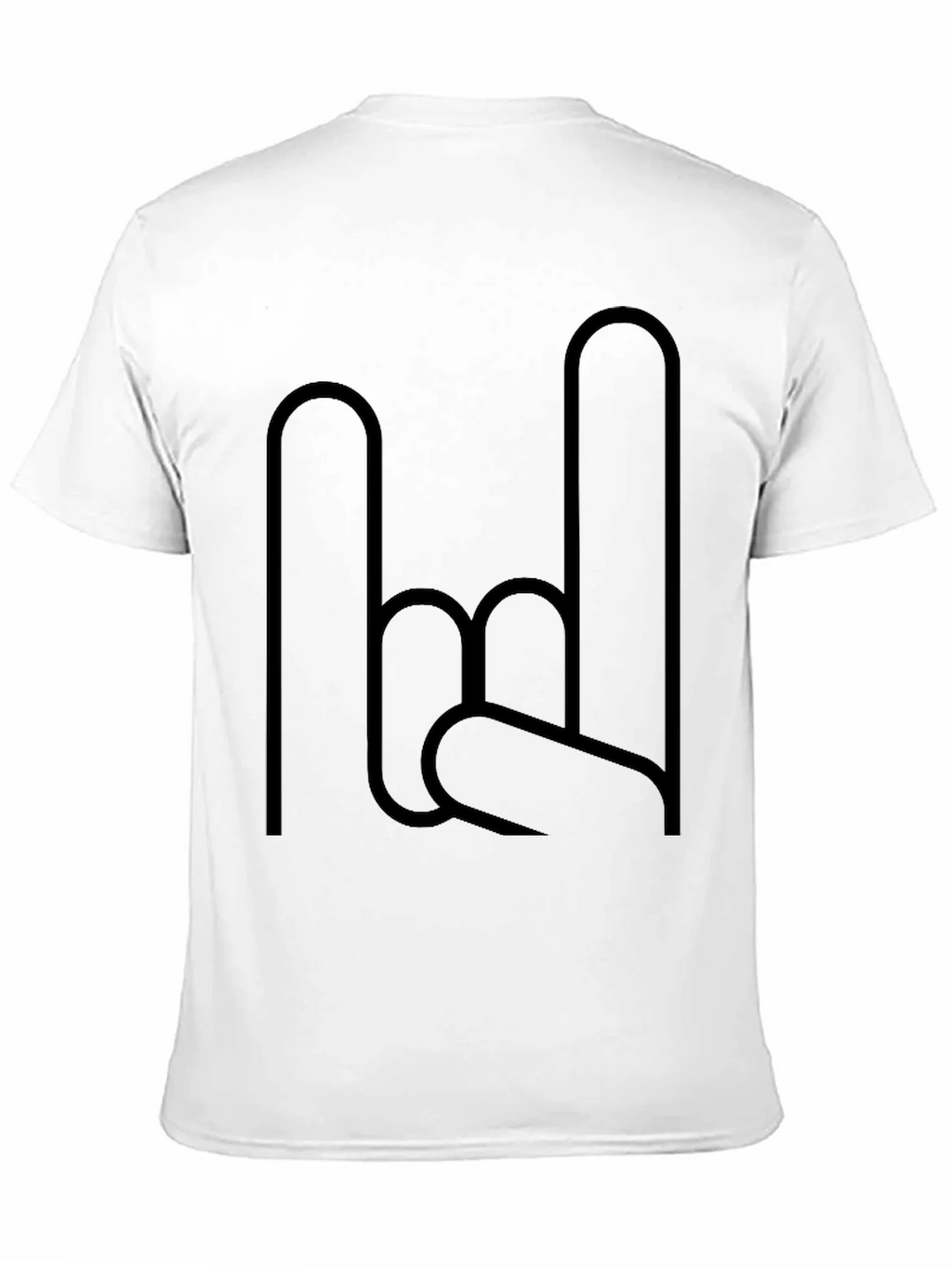 Rock On Graphic Black T-Shirt product image 10