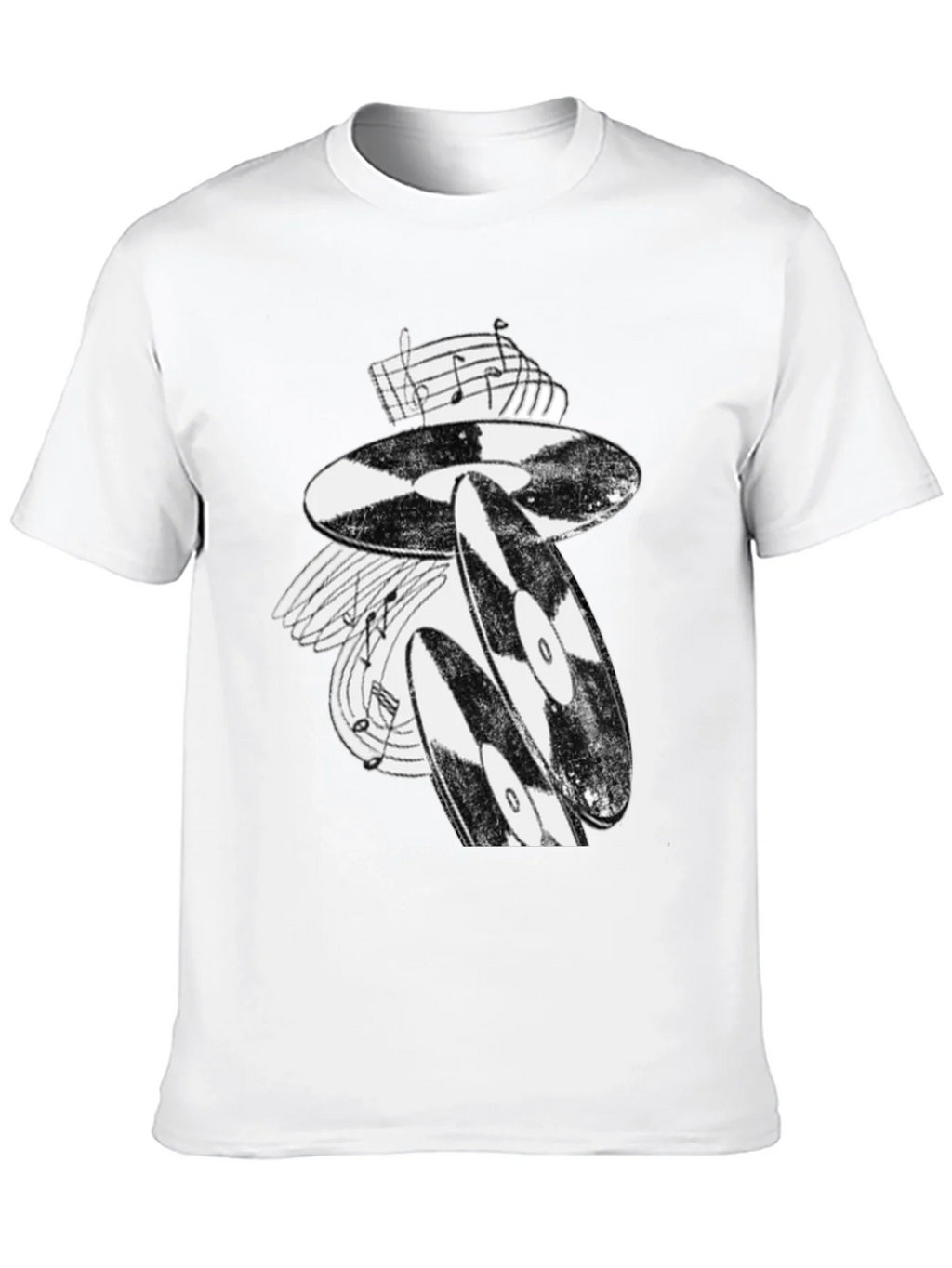 Vinyl Record Music T-Shirt - Stylish Black Tee product image 9