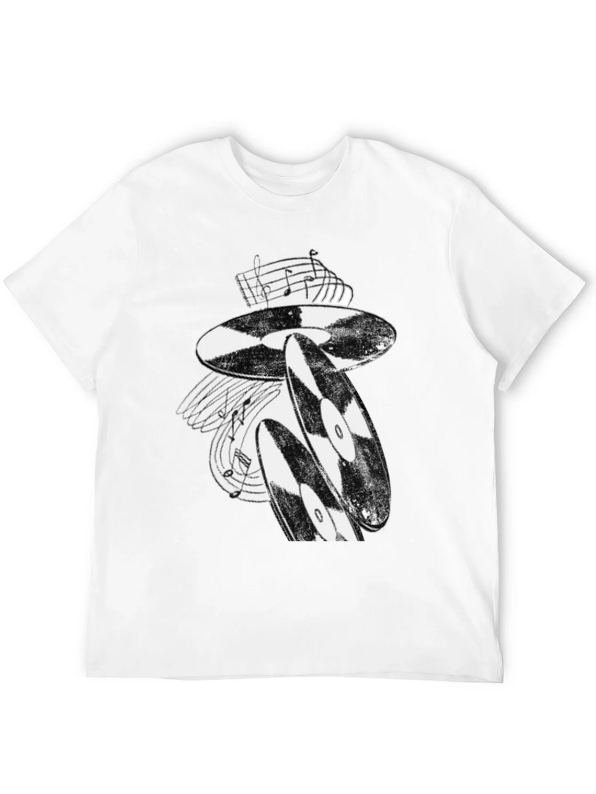 Vinyl Record Music T-Shirt - Stylish Black Tee product image 11