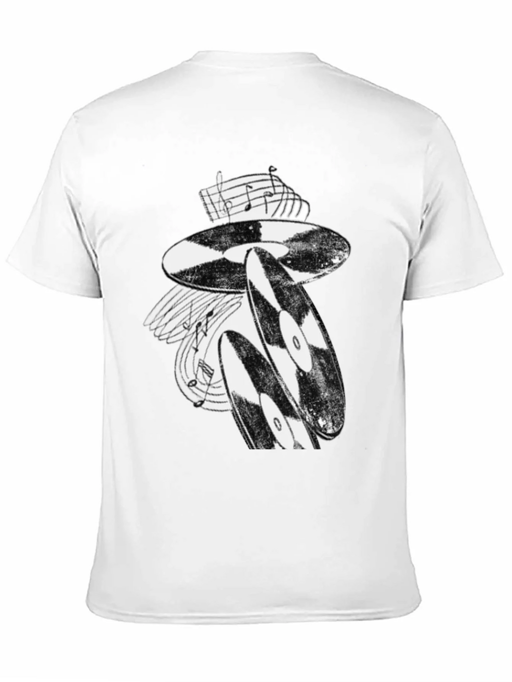 Vinyl Record Music T-Shirt - Stylish Black Tee product image 10