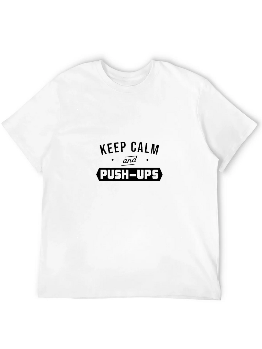 Keep Calm and Push-Ups Black T-Shirt product image 11