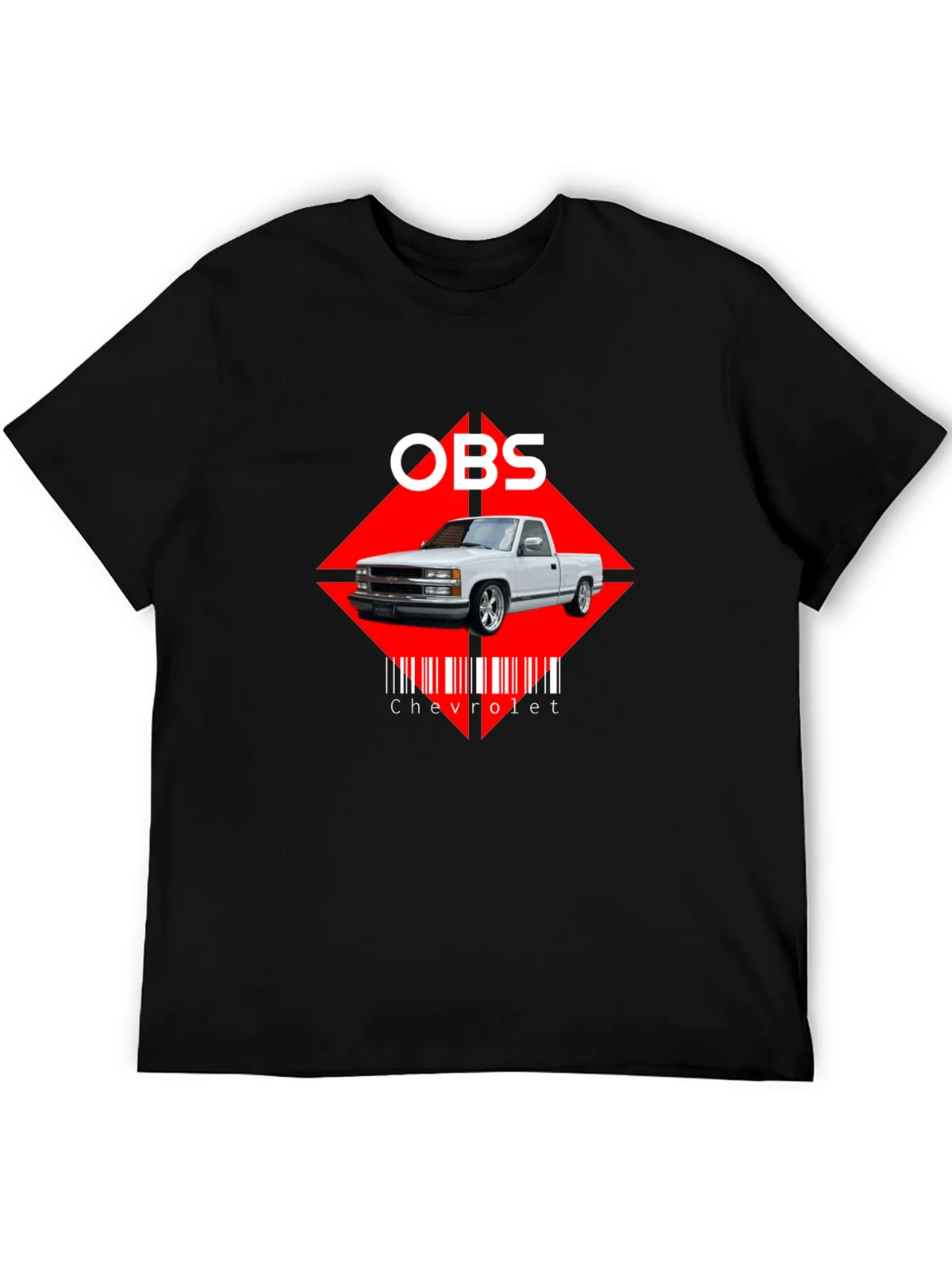 OBS Chevrolet Truck Black Graphic Tee product image 5