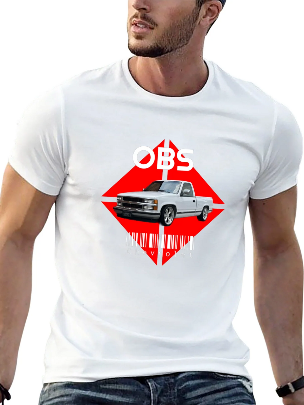 OBS Chevrolet Truck Black Graphic Tee product image 12