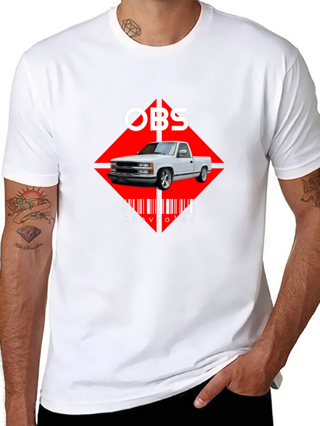 OBS Chevrolet Truck Black Graphic Tee product image 7