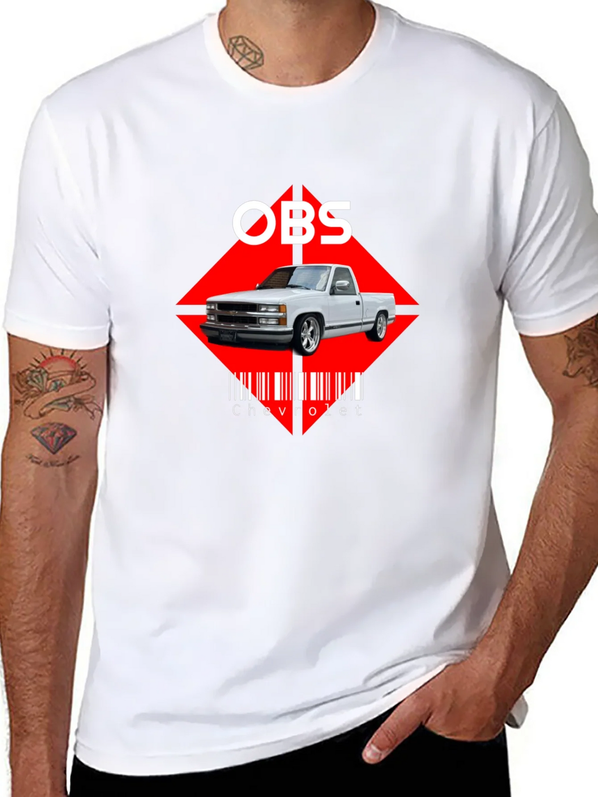 OBS Chevrolet Truck Black Graphic Tee product image 7