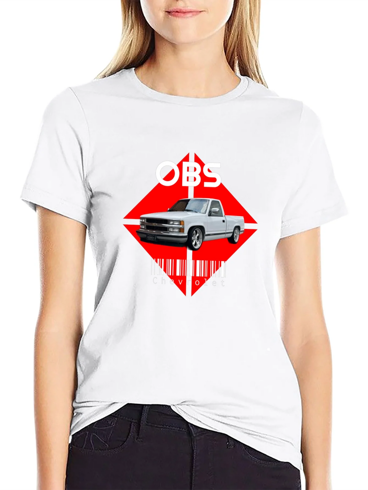 OBS Chevrolet Truck Black Graphic Tee product image 8