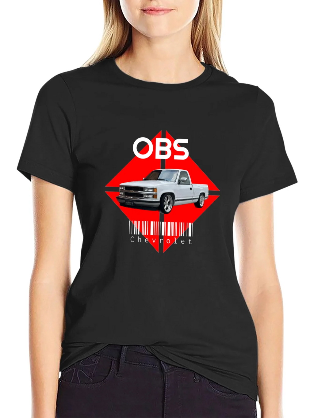 OBS Chevrolet Truck Black Graphic Tee product image 2