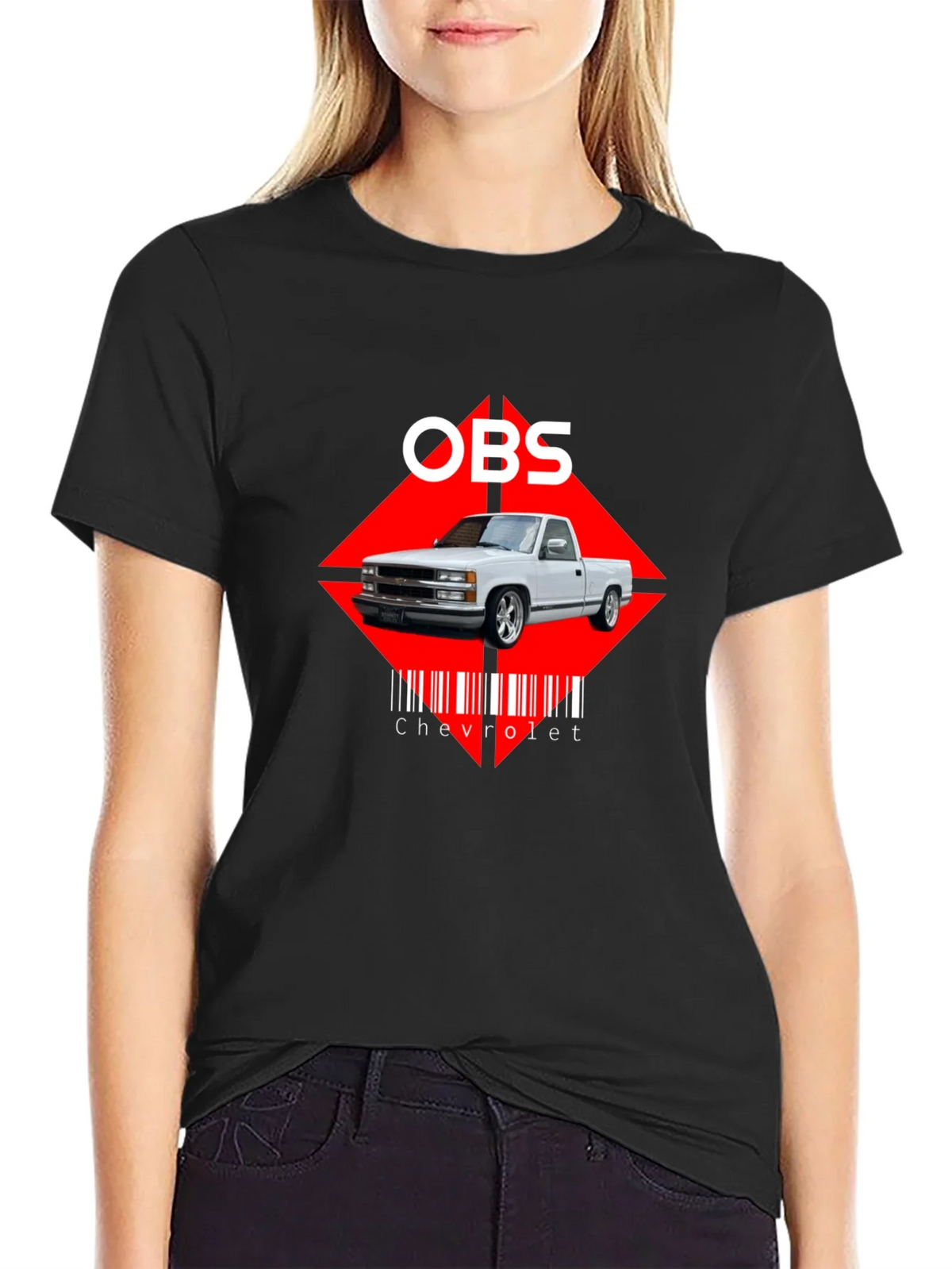 OBS Chevrolet Truck Black Graphic Tee product image 2