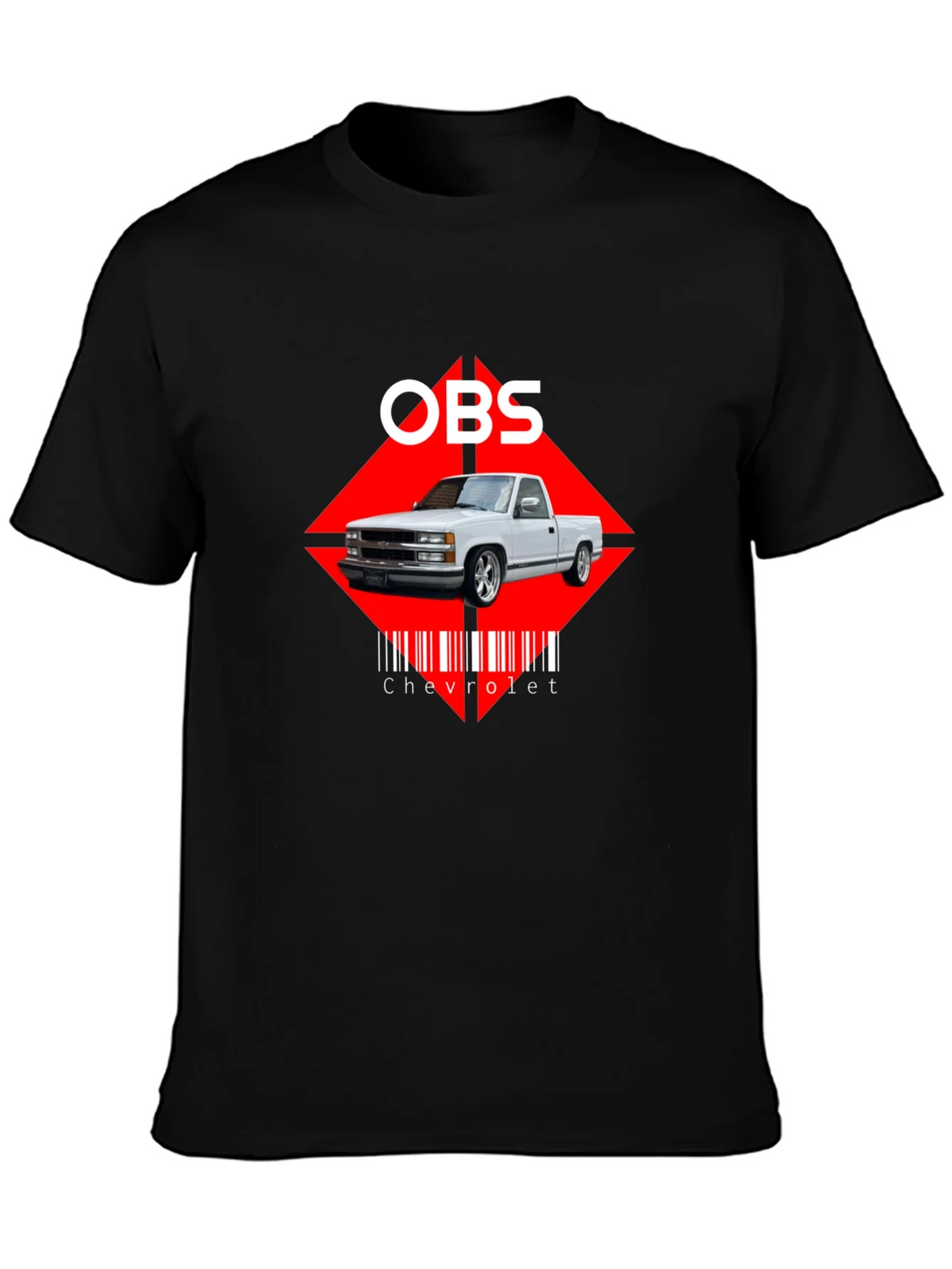 OBS Chevrolet Truck Black Graphic Tee product image 3