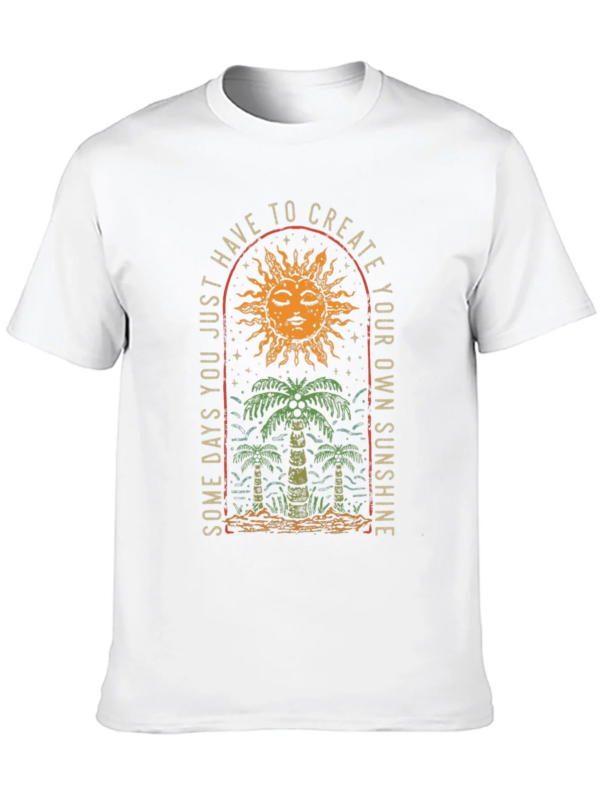 Sun & Palm Graphic Tee: Create Your Sunshine product image 9