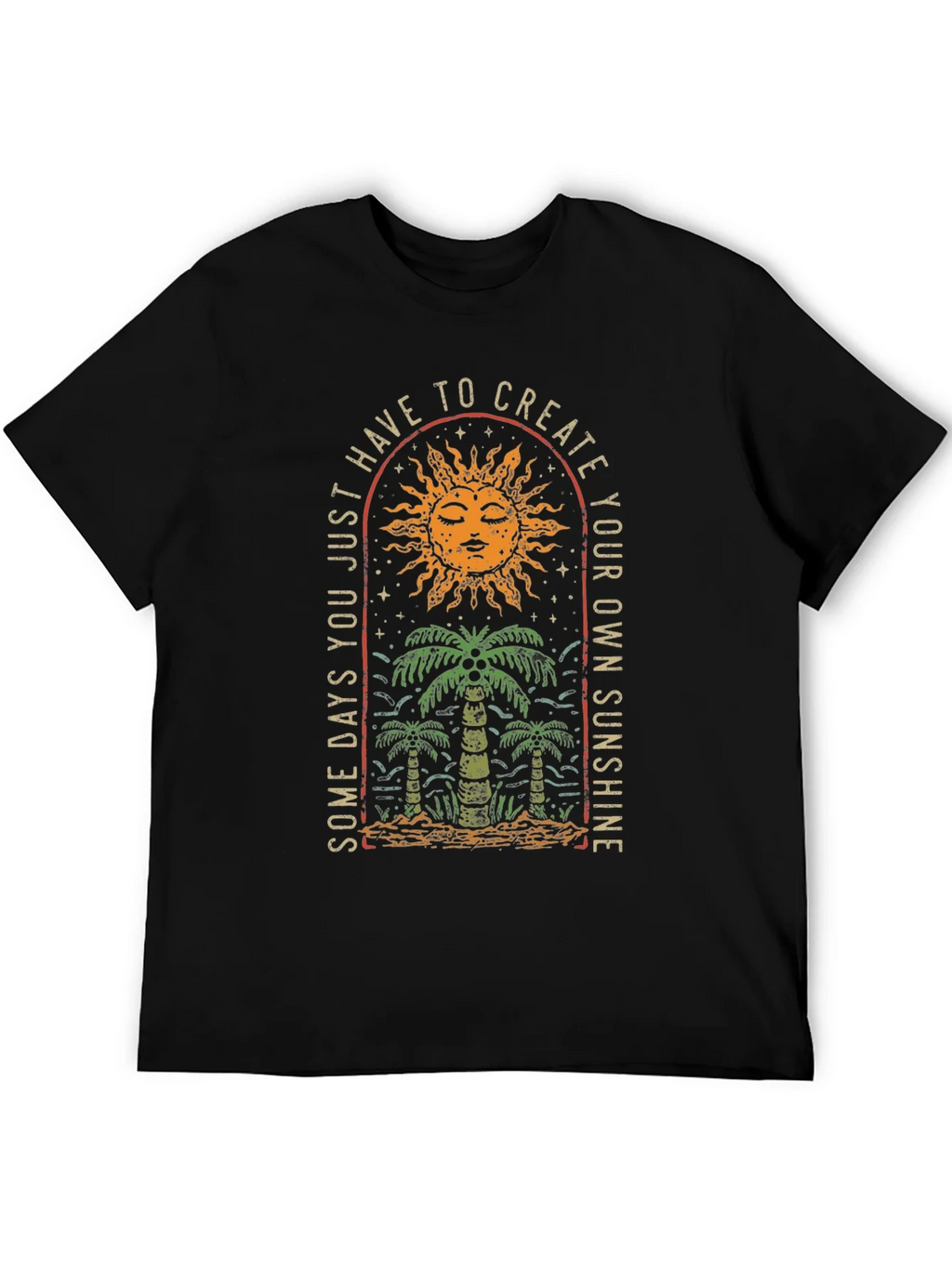Sun & Palm Graphic Tee: Create Your Sunshine product image 5