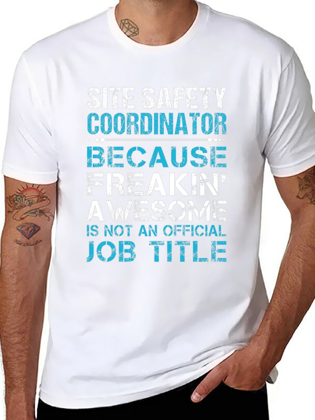 Site Safety Coordinator T-Shirt - Freakin Awesome product image 7