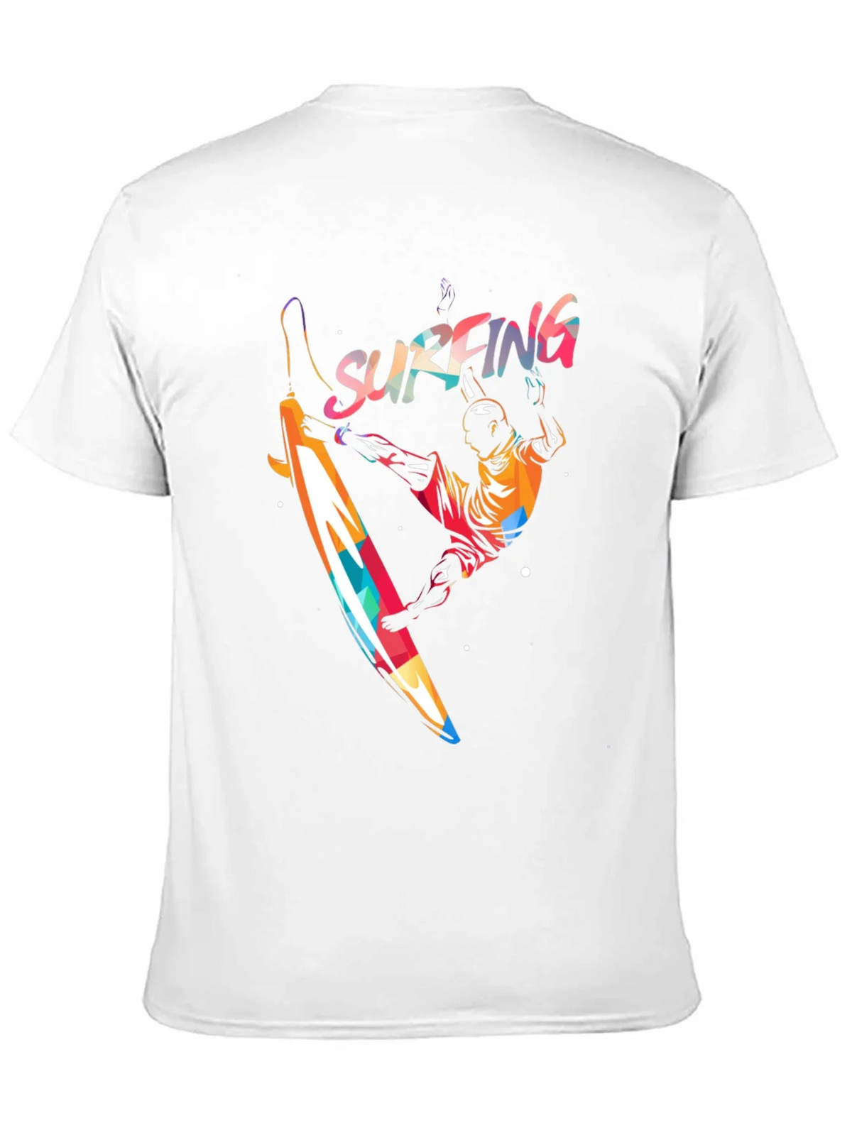 Surfing Graphic Print T-Shirt - Mens Black Tee product image 10
