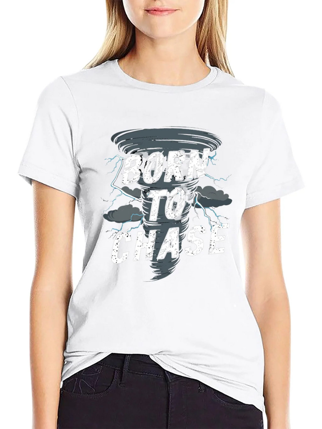 Born to Chase Tornado T-Shirt - Weather Enthusiast Tee product image 8