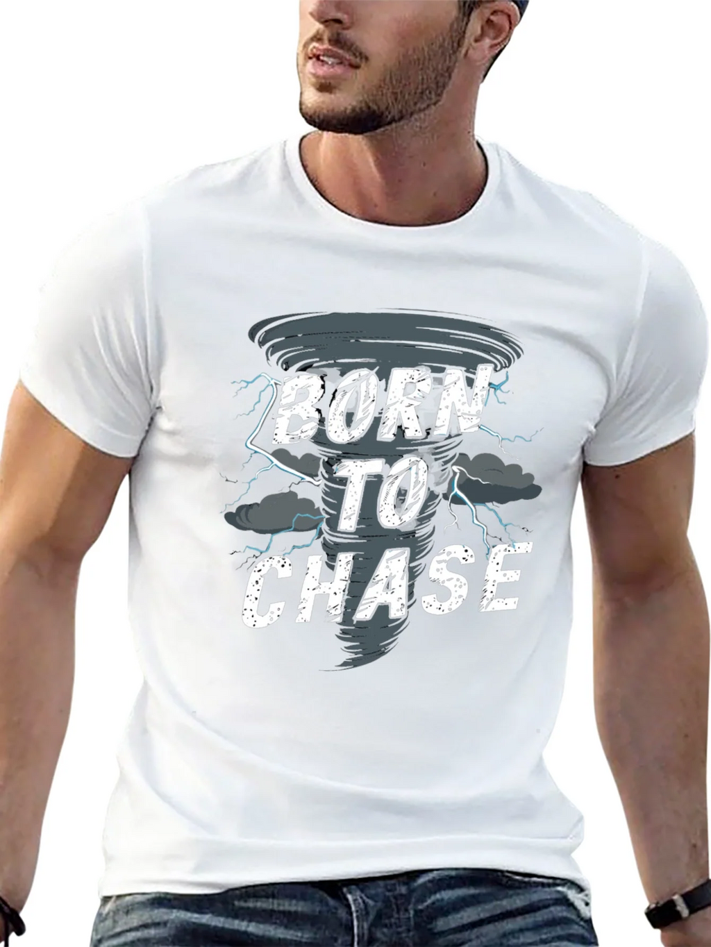 Born to Chase Tornado T-Shirt - Weather Enthusiast Tee product image 12