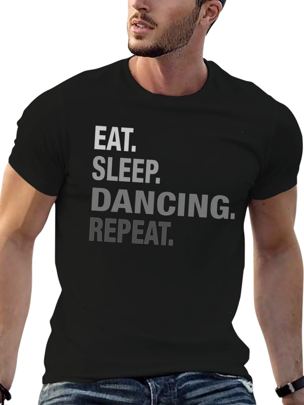 Eat Sleep Dancing Repeat Graphic T-Shirt product image 6