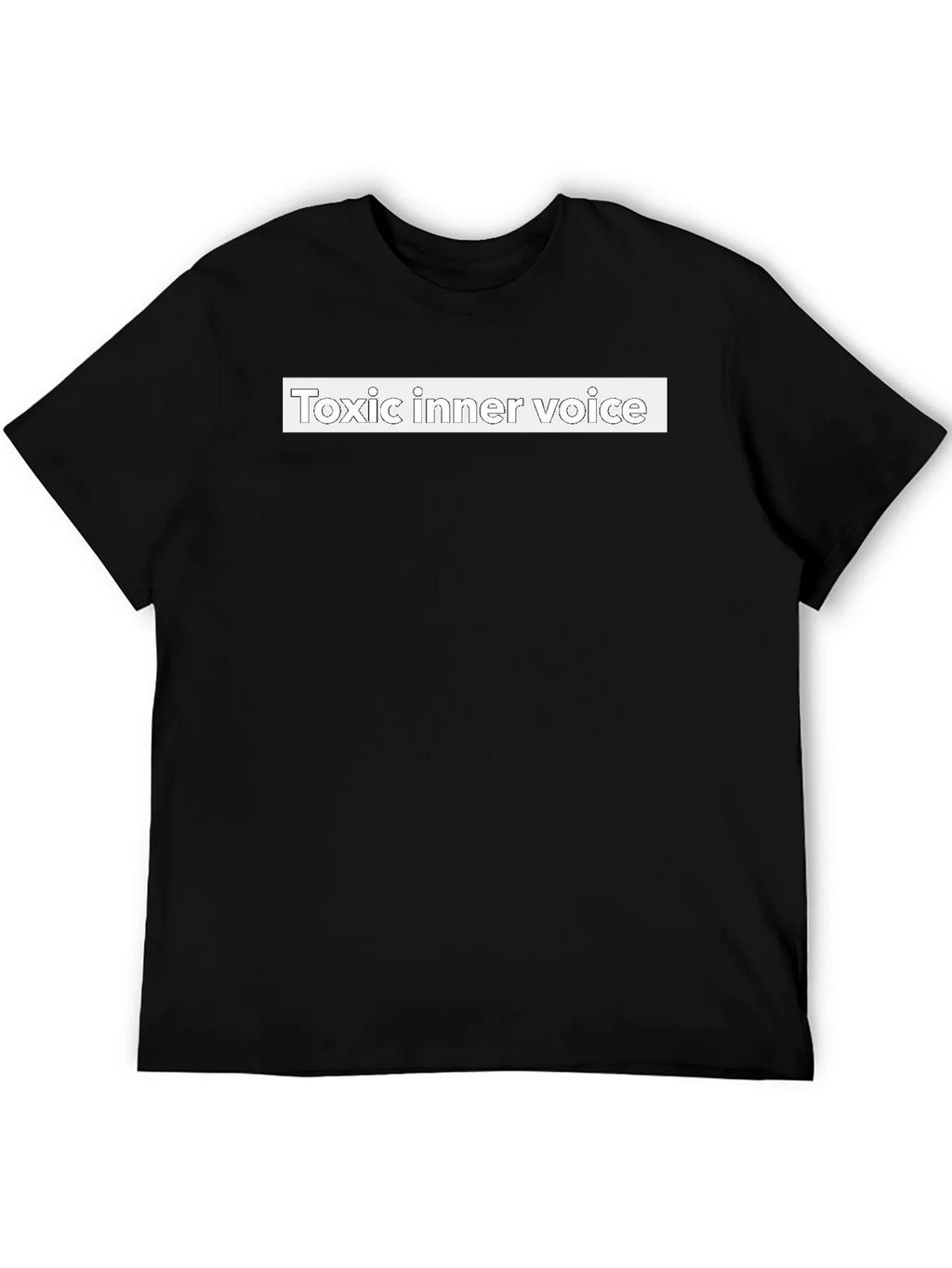 Toxic Inner Voice Graphic Tee - Mens Black T-Shirt product image 5