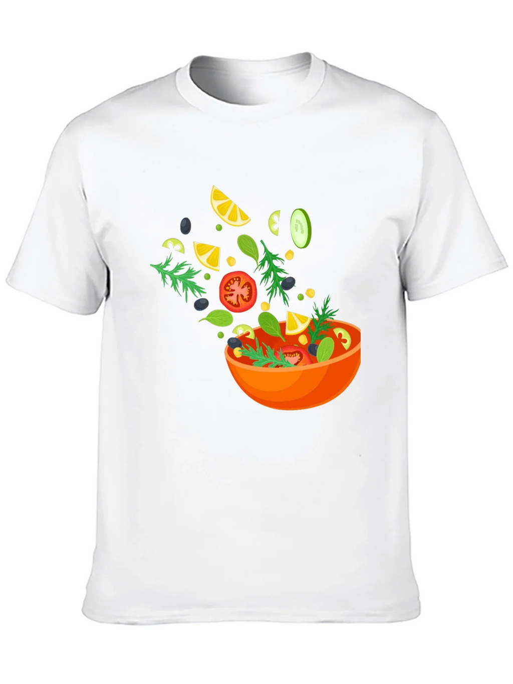 Salad Graphic Black T-Shirt product image 9