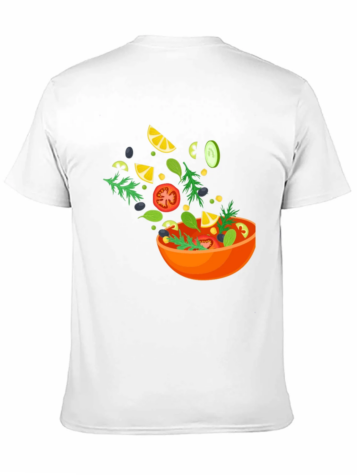 Salad Graphic Black T-Shirt product image 10