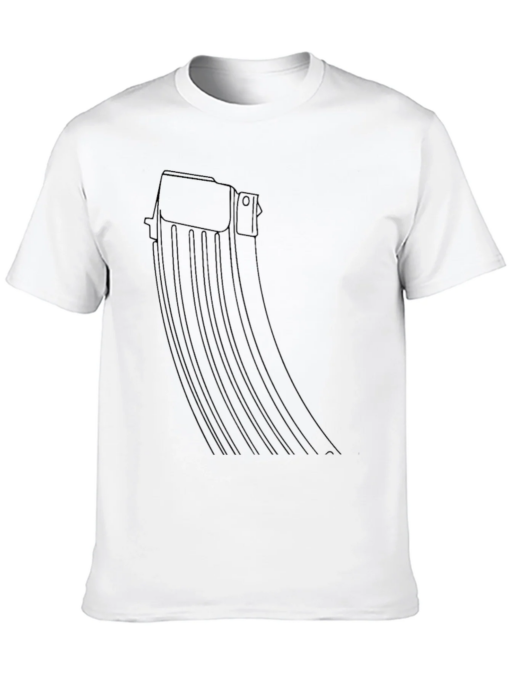 Black AK-47 Magazine Graphic Tee - Tactical Style product image 9