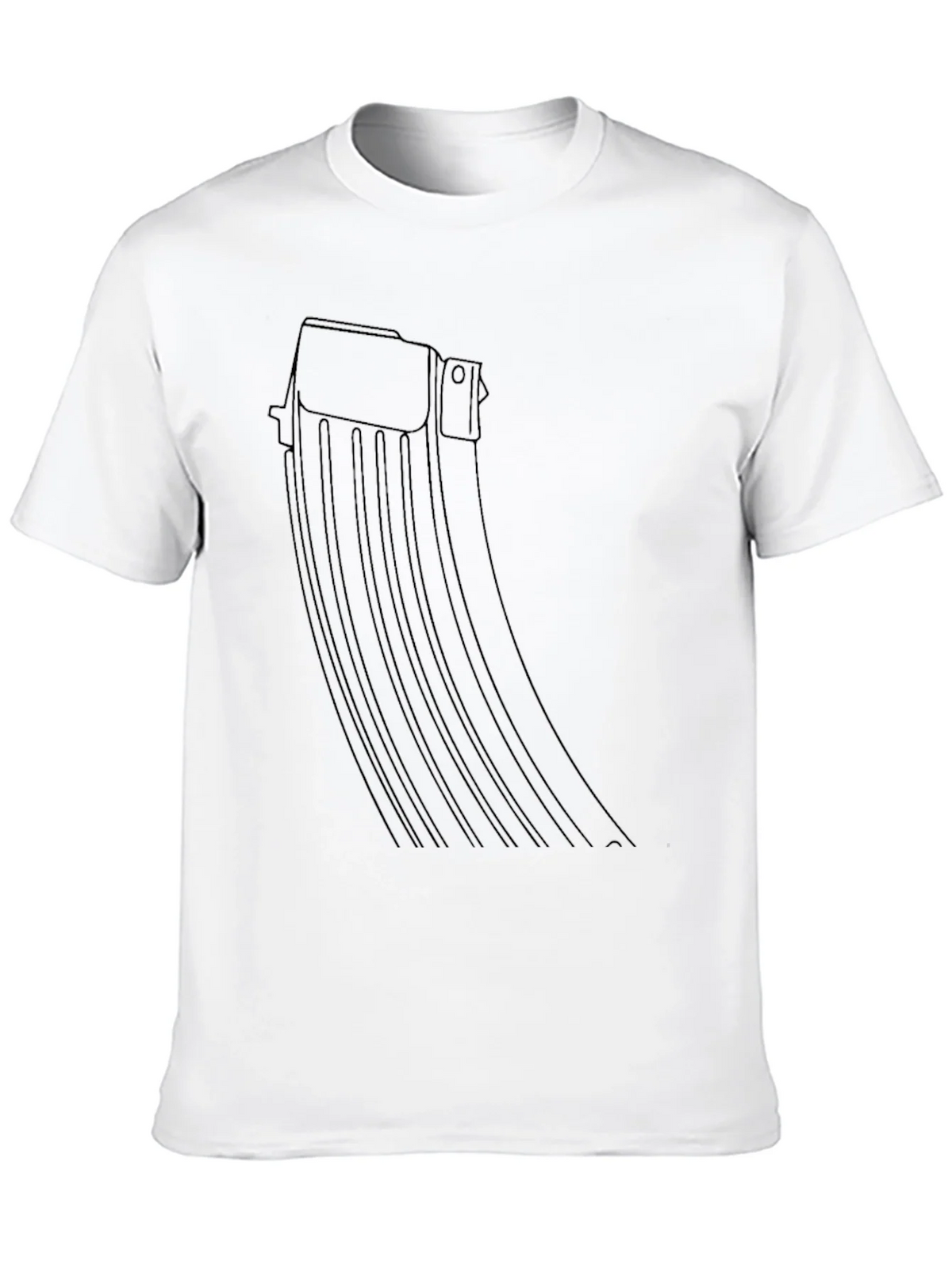 Black AK-47 Magazine Graphic Tee - Tactical Style product image 9