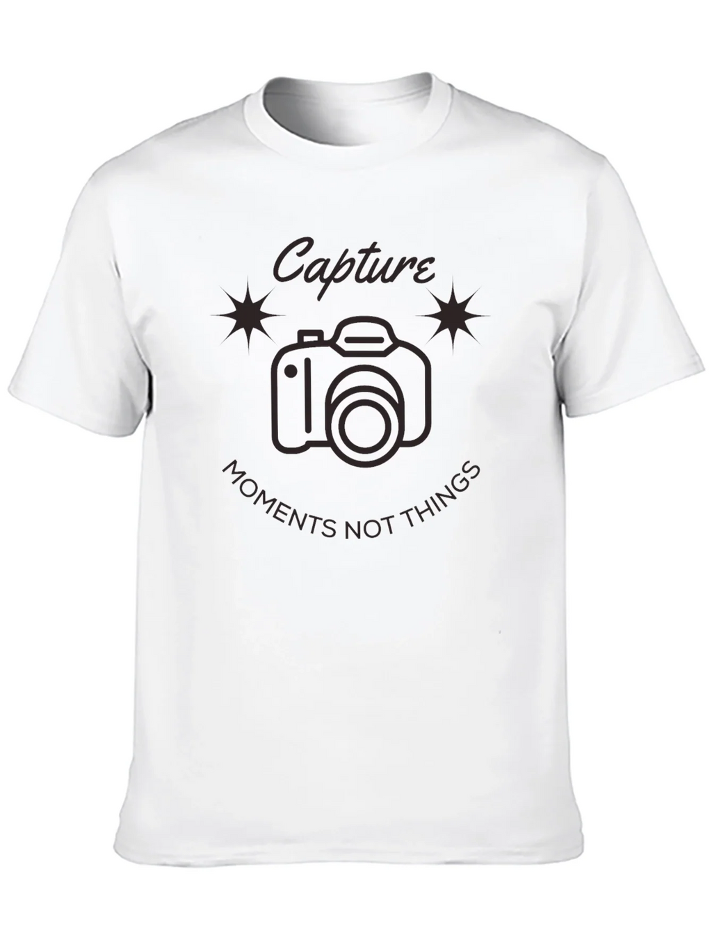 Capture Moments Tee - Camera Graphic Black T-Shirt product image 9