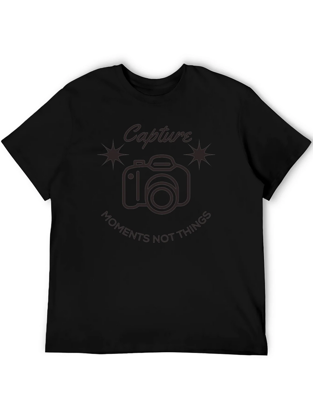 Capture Moments Tee - Camera Graphic Black T-Shirt product image 5