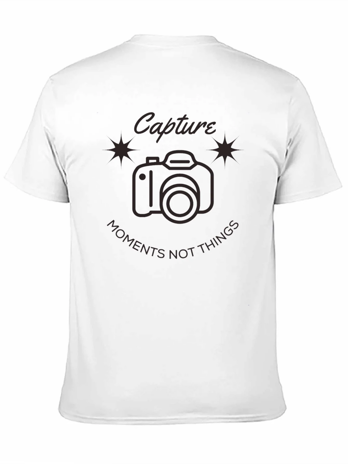 Capture Moments Tee - Camera Graphic Black T-Shirt product image 10