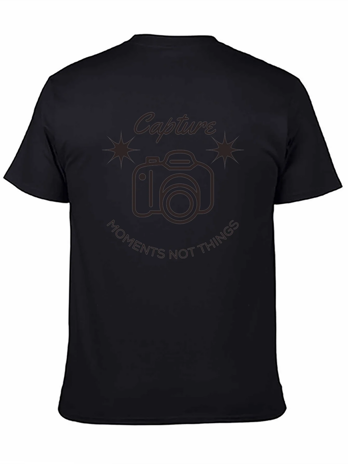 Capture Moments Tee - Camera Graphic Black T-Shirt product image 4