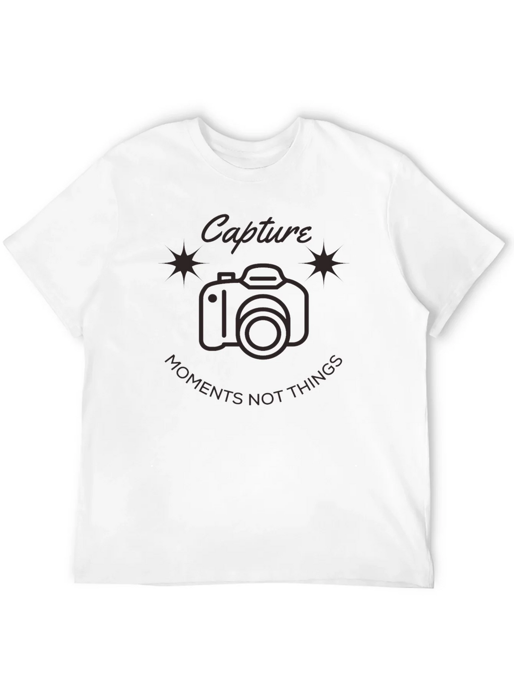 Capture Moments Tee - Camera Graphic Black T-Shirt product image 11