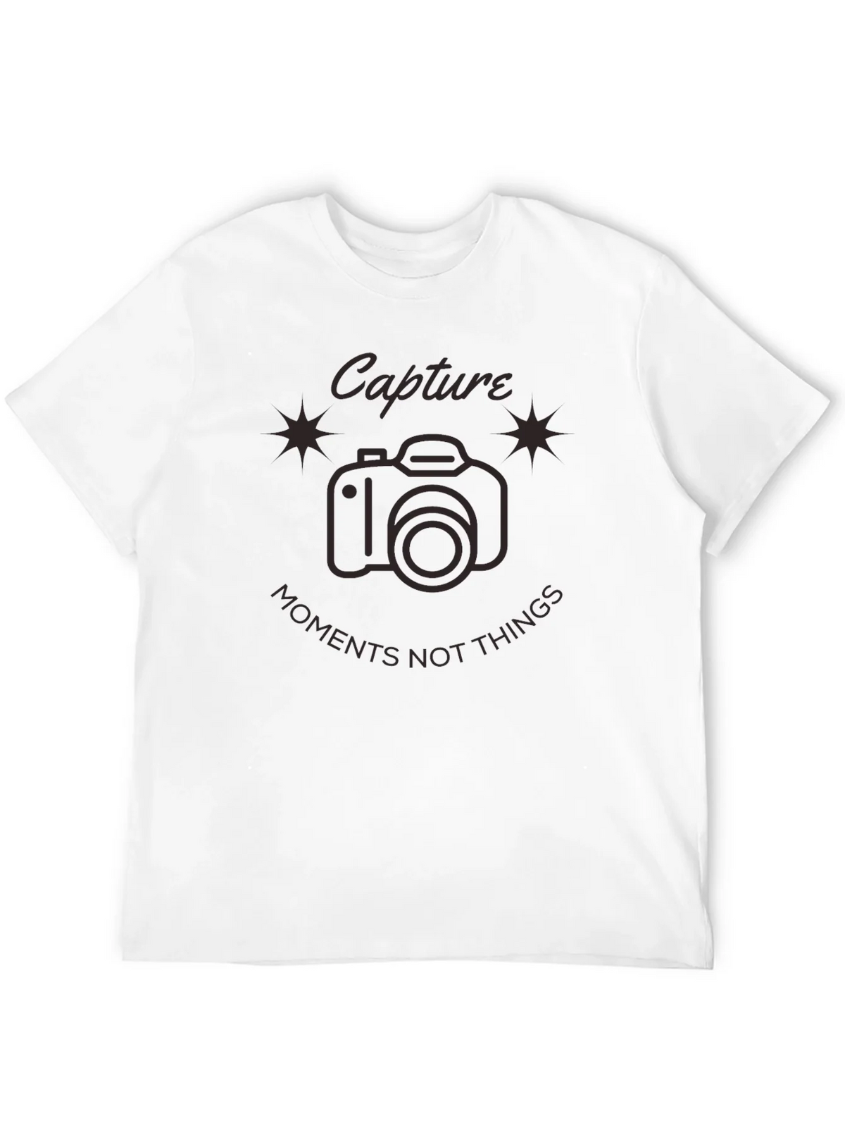Capture Moments Tee - Camera Graphic Black T-Shirt product image 11