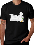 Time is Money Graphic Tee - Black Cotton T-Shirt product image 1