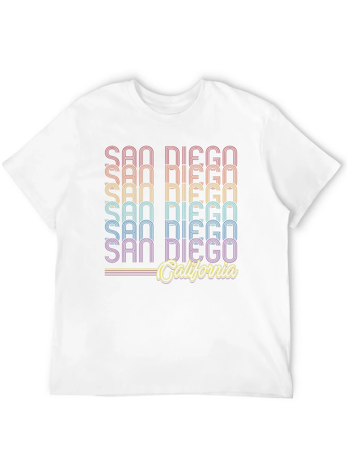 San Diego California Graphic T-Shirt product image 11