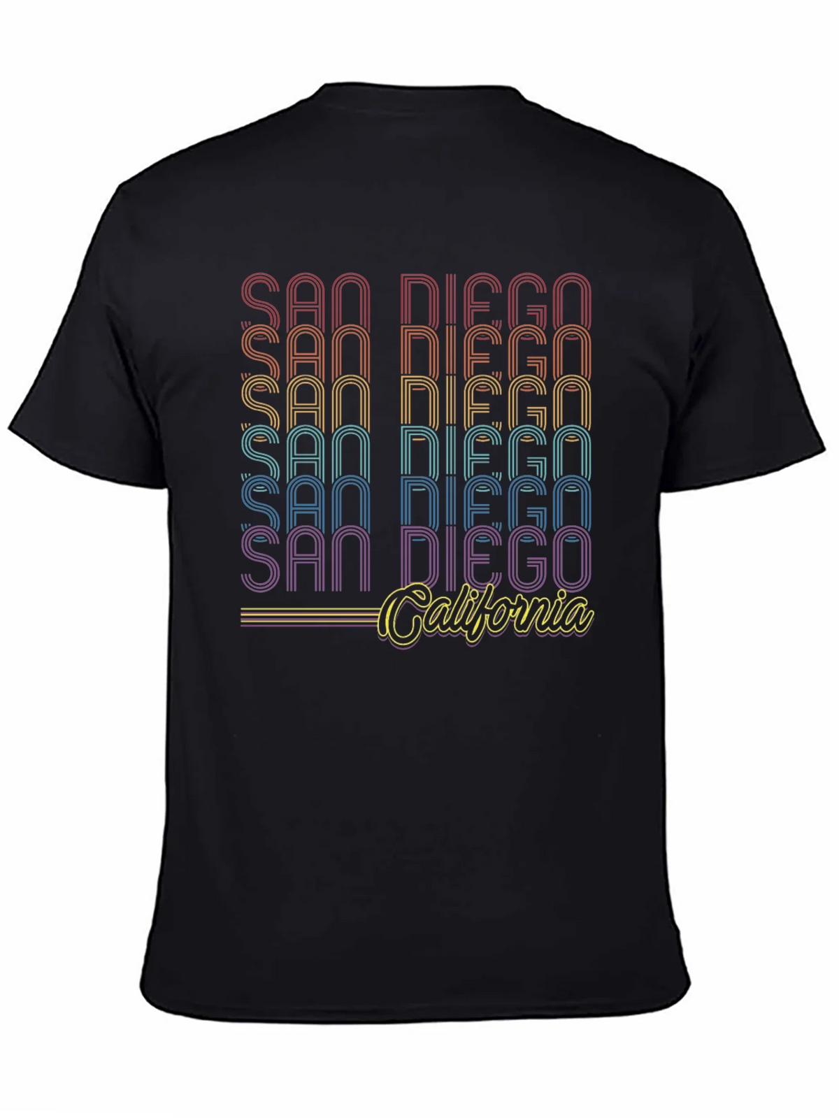 San Diego California Graphic T-Shirt product image 4