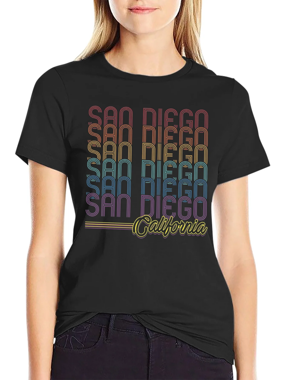 San Diego California Graphic T-Shirt product image 2